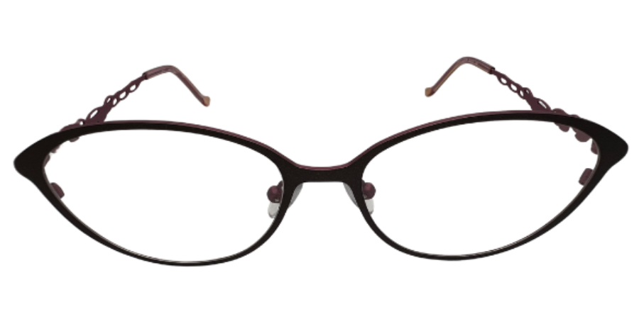 Zio Leaf 9 C.64 Satin Brown/Satin pink